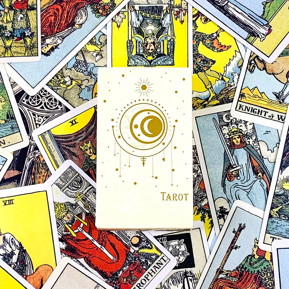 Tarot Cards Deck 78Pcs For Easy Beginners Fate Fortune Telling