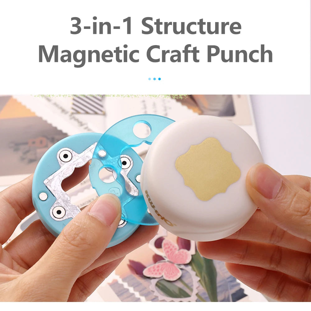 KW-triO Craft Hole Punch Handmade Scrapbook Paper Puncher Scrapbooking