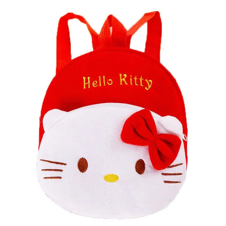 Hello Kitty Anime Cute Backpack Cartoon Plush Backpack Kindergarten