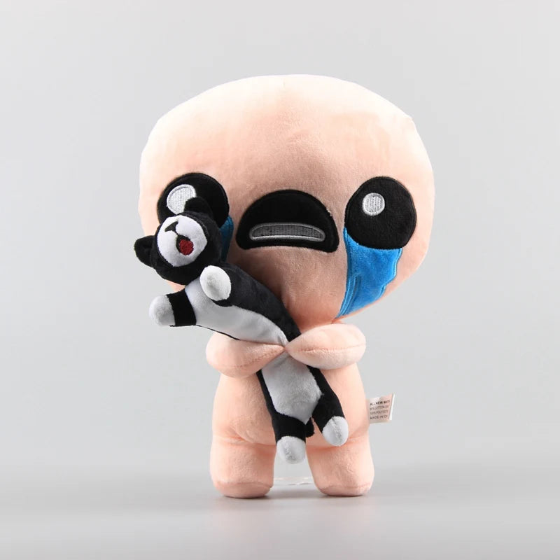 30cm The Binding of Isaac Plush Toys ISAAC With Black Cat Plush Soft