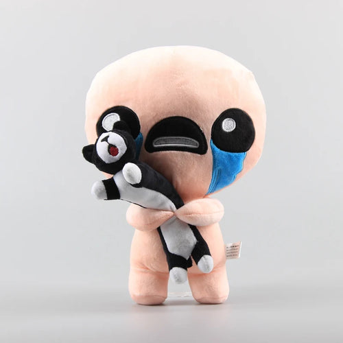 30cm The Binding of Isaac Plush Toys ISAAC With Black Cat Plush Soft
