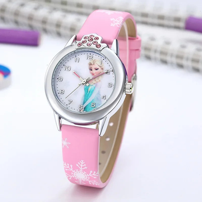 Disney Elsa Children's Watches Girls Elsa Princess Kids Watches