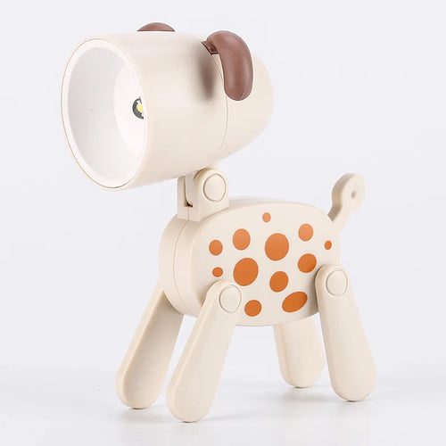 LED Night Light Mini Folding Desk Lamp Cute Pet Lights Dog Deer