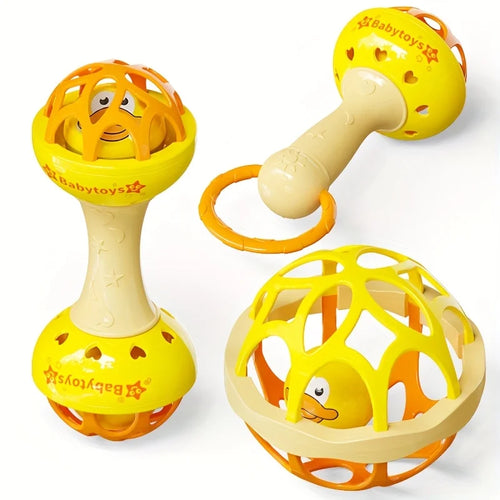 3/1pcs Baby Rattles 0 12 Months Baby Educational Toys Shaker Grab Spin