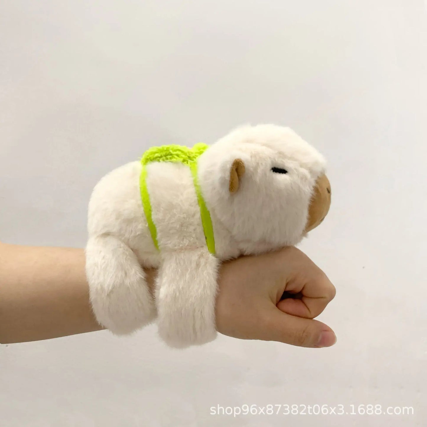 Kawaii Animal Panda Capybara Fox Wristband Plush Doll Toys Soft Wrist