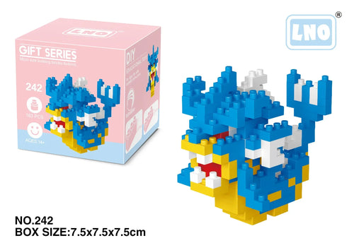 Pokemon Small Blocks Nanoblock Charizard Kyogre Groudon Rayquaza Model