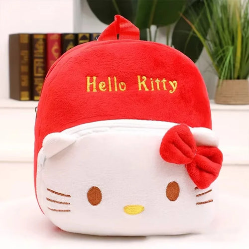 Hello Kitty Anime Cute Backpack Cartoon Plush Backpack Kindergarten