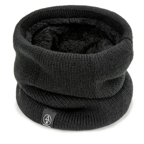 Winter Neck Warmer Scarf Fleece Lined Windproof Gaiter Soft Thermal
