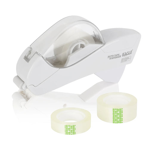 Eagle Automatic Tape Dispenser, No Battery Required, With 2 Rolls Free