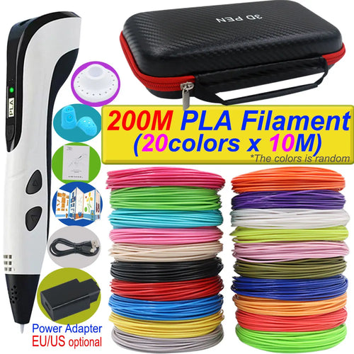 2025 New 3D Printing Pen DIY Three-dimensional Painting Children Toys