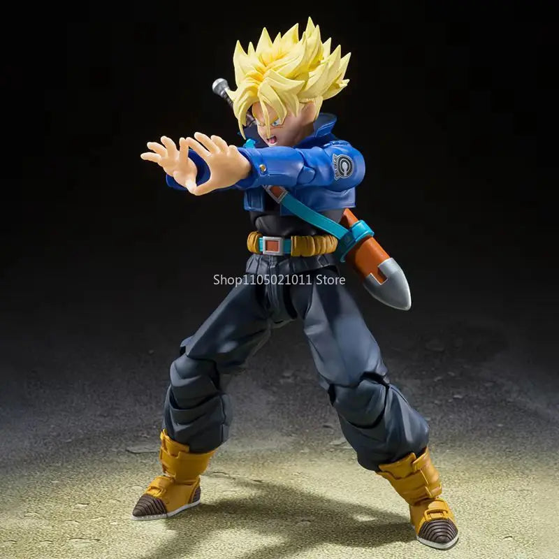 Anime Dragon Ball Z Figures Shf Super Saiyan Trunks Action Figure