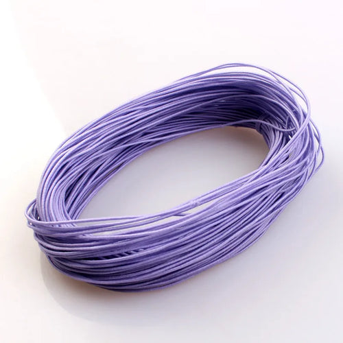 1mm 24M Braided Elastic Cord Beading Threads Stretch String Fabric