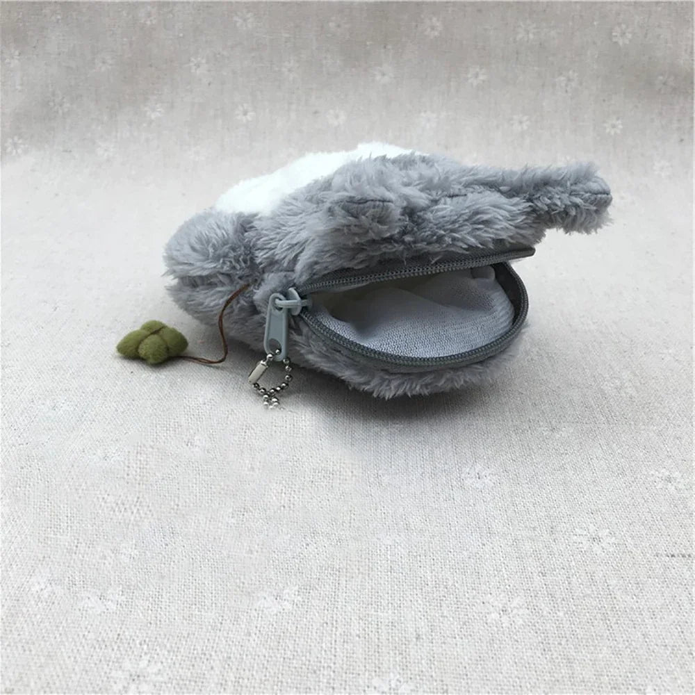 12cm Cartoon Totoro Plush Coin Purse Kawaii Japanese Toy Totoros Doll