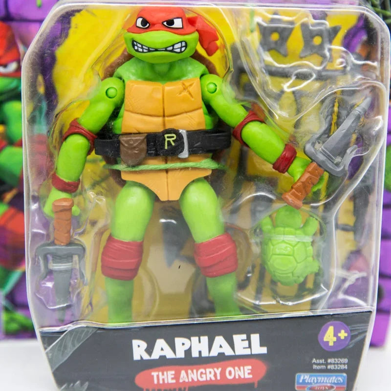 Teenage Mutant Ninja Turtles Action Figures Raphael Michelangelo Joint