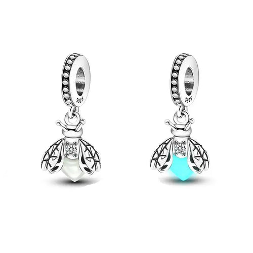 2024 New 925 Sterling Silver Luminous Charm Beads for 3mm Original