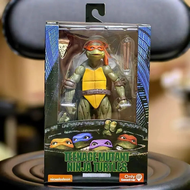 Neca Ninja Turtles 1990 Movie Version Limited Edition 7 Inch Posable