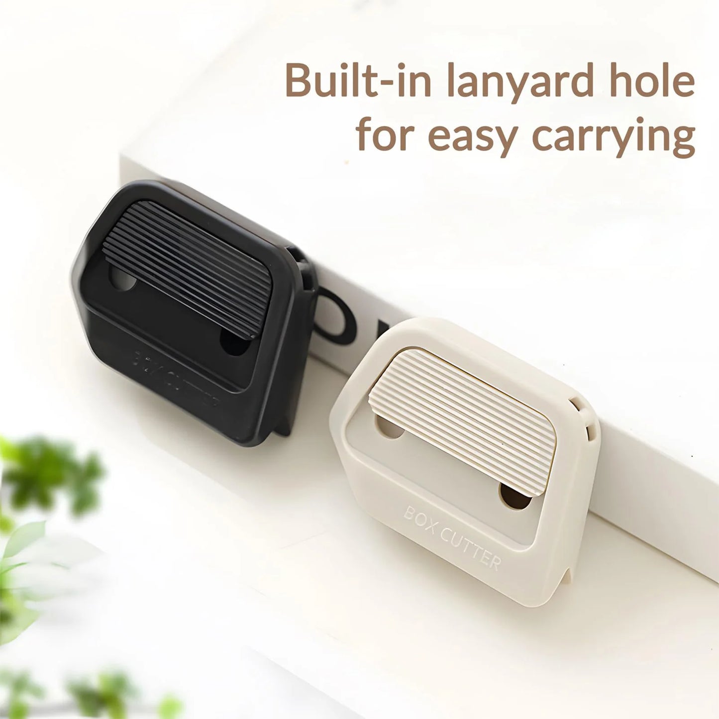 Portable Box Cutter Automatic Retractable Magnetic Anti Stick Safety