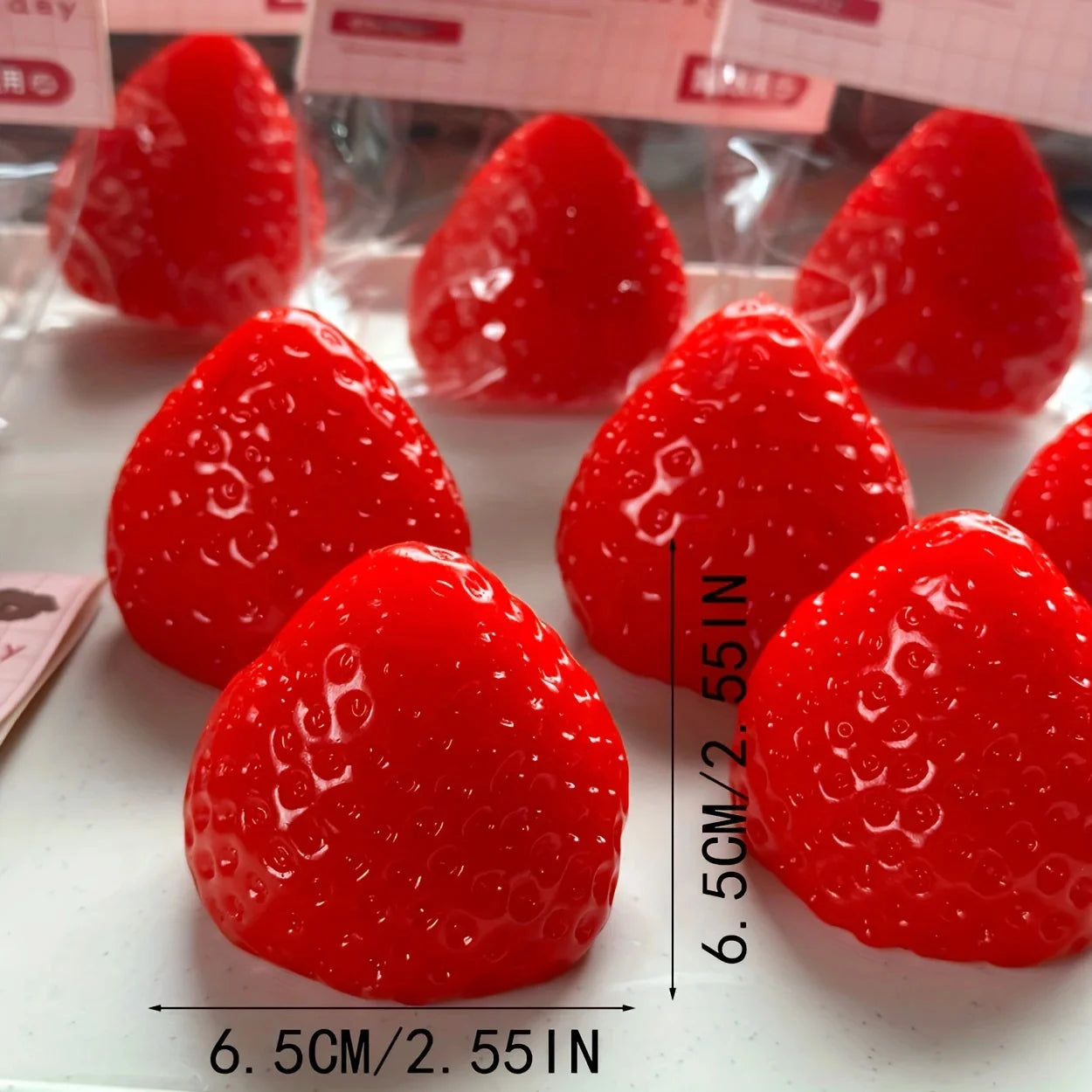 1Pc Squishy Big Strawberry Squeeze Toy Kids Soft Pinch Fruit Pop