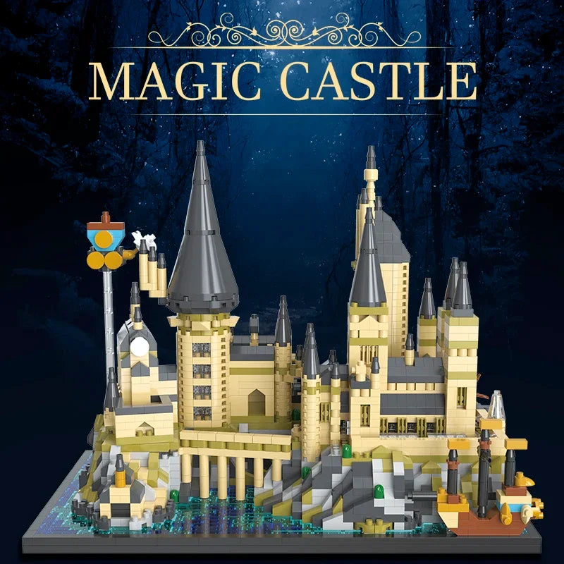 Wizardry Castle Micro Building Blocks Sets Gothic Architecture DIY