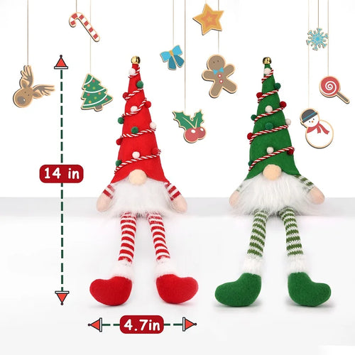 Christmas Gnome Faceless Doll Night Light Merry Christmas Decorations