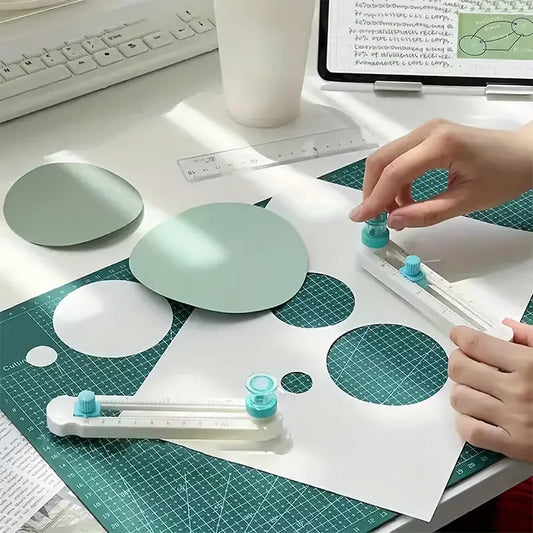 360° Adjustable  Circle Cutter - Precision Scrapbooking Tool for