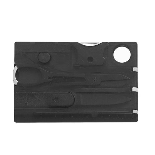 Ultra Thin Pocket Multi Tool 12 In 1 Credit Card Size Outdoor Camping