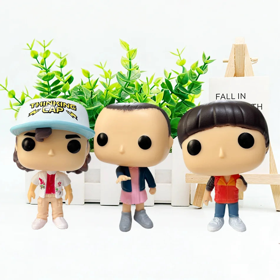 Anime Strangers Things Figure Jane Ives/Will Byers/Mike Wheeler Action