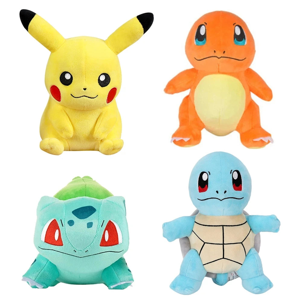 Pokemon Eeveelution Plush Stuff Toy Pikachu Sylveon Leafeonl Espeon