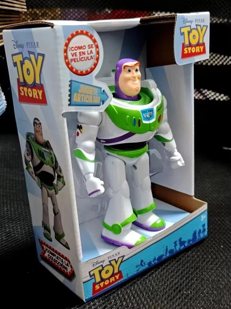 Woody Buzz Lightyear Cute Action Figures Pixar Toy Story Anime Cartoon