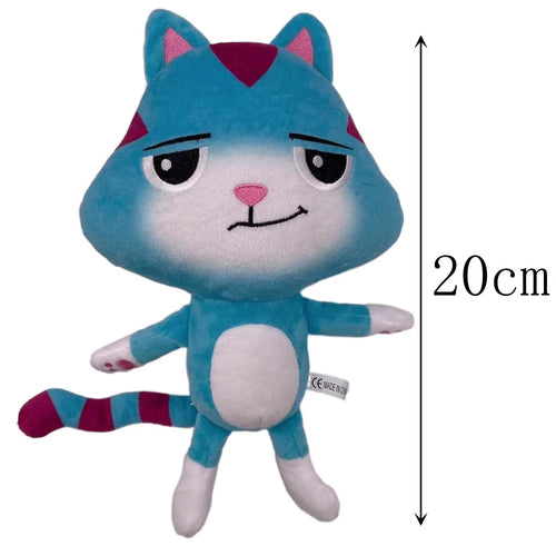 New Gabbys doll house Plush Toy Mercat Cartoon Stuffed Animals Smiling