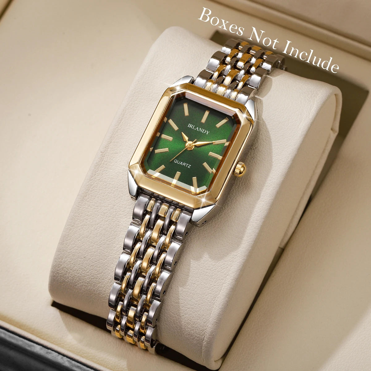 Fashion Rectangle Women Watches Steel Strap Ladies Quartz Wrist Watch
