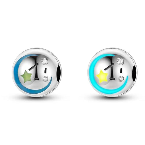 2024 New 925 Sterling Silver Luminous Charm Beads for 3mm Original