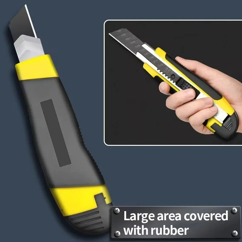 Large Art Knife Stainless Steel Paper Cutter Multi Purpose Plastic