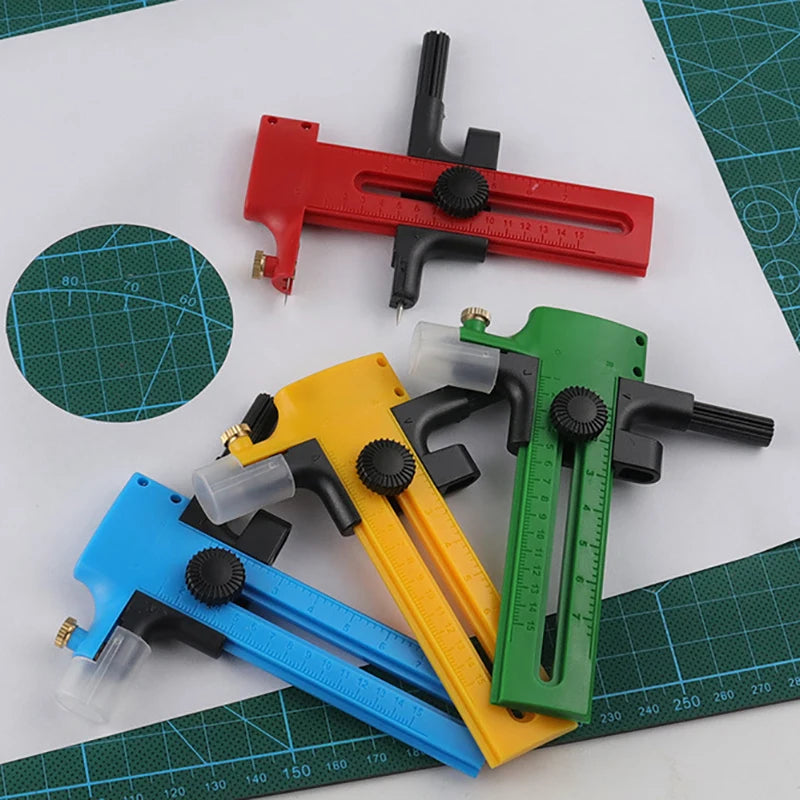 1/2PCS Circle Cutter Adjustable Circular Cutting Tool for Making