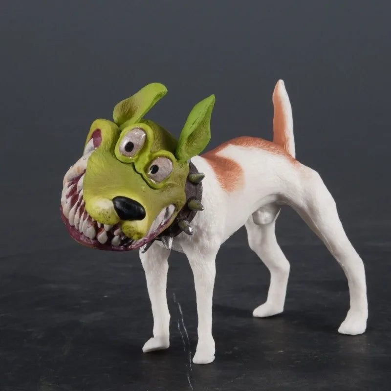 8cm/3.1in Anime The Mask Figure Funny Parson Jack Russell  Action