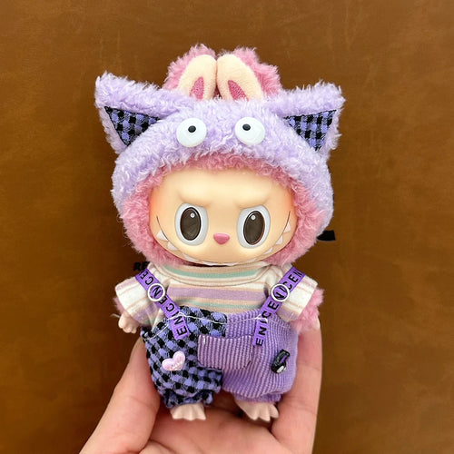 Plush Doll Multiple Styles Clothing Set For Labubu Outfit Accessories