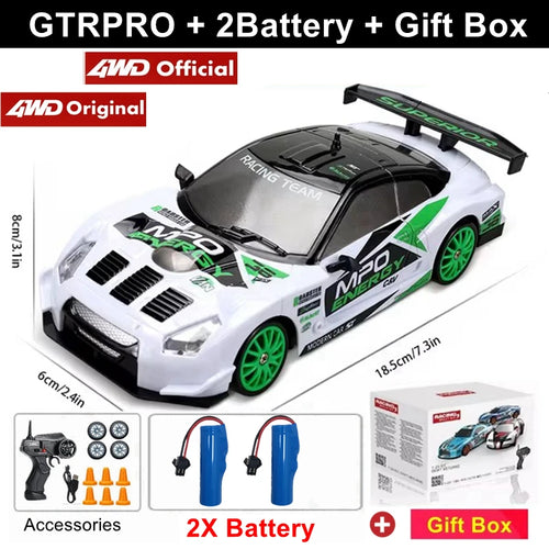4WD RC Drift Car Remote Control GTRPRO AE86PRO Model 4x4 Racing RTR