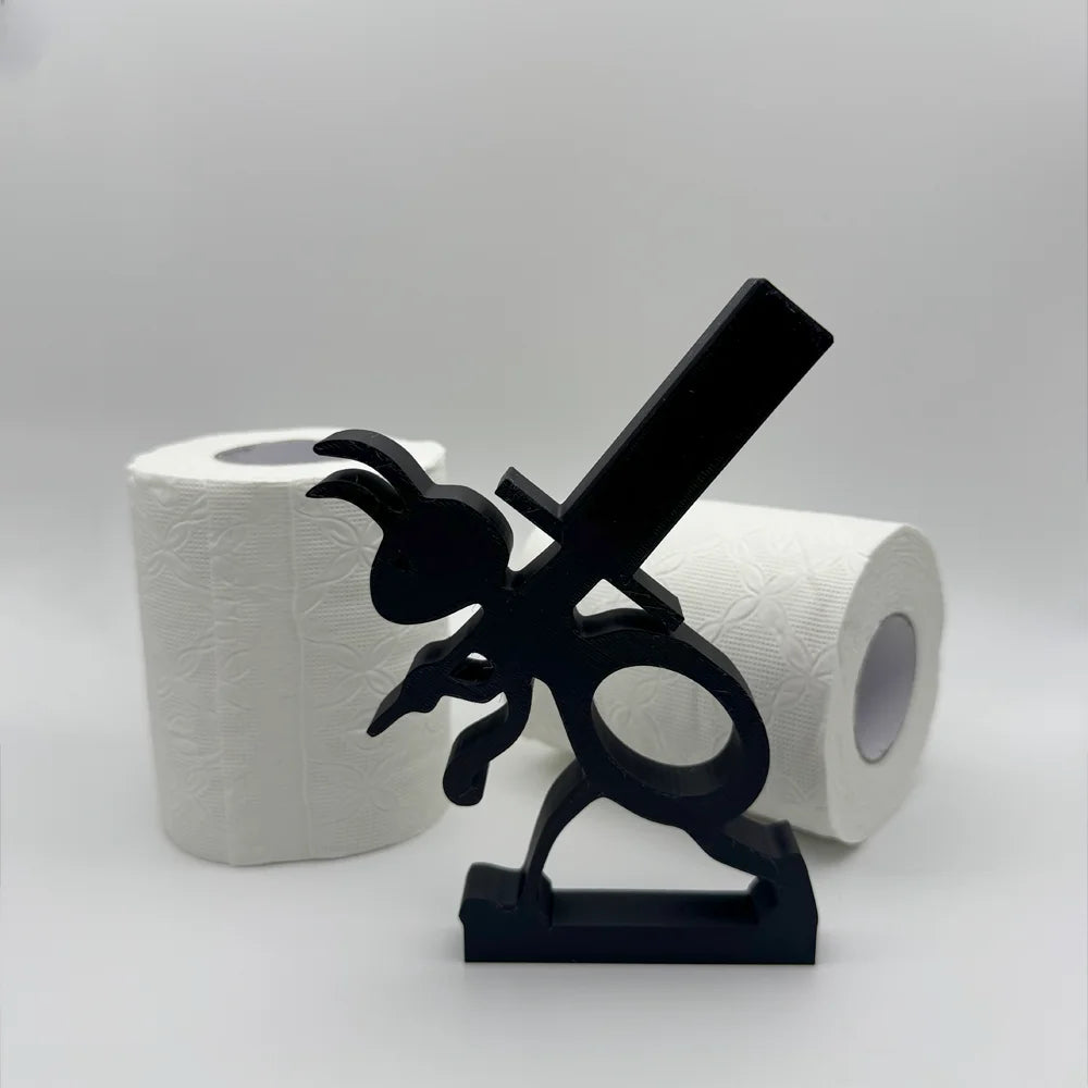 Cute Simple Animal Tissue Holder -Minimalist And Practical Paper Roll