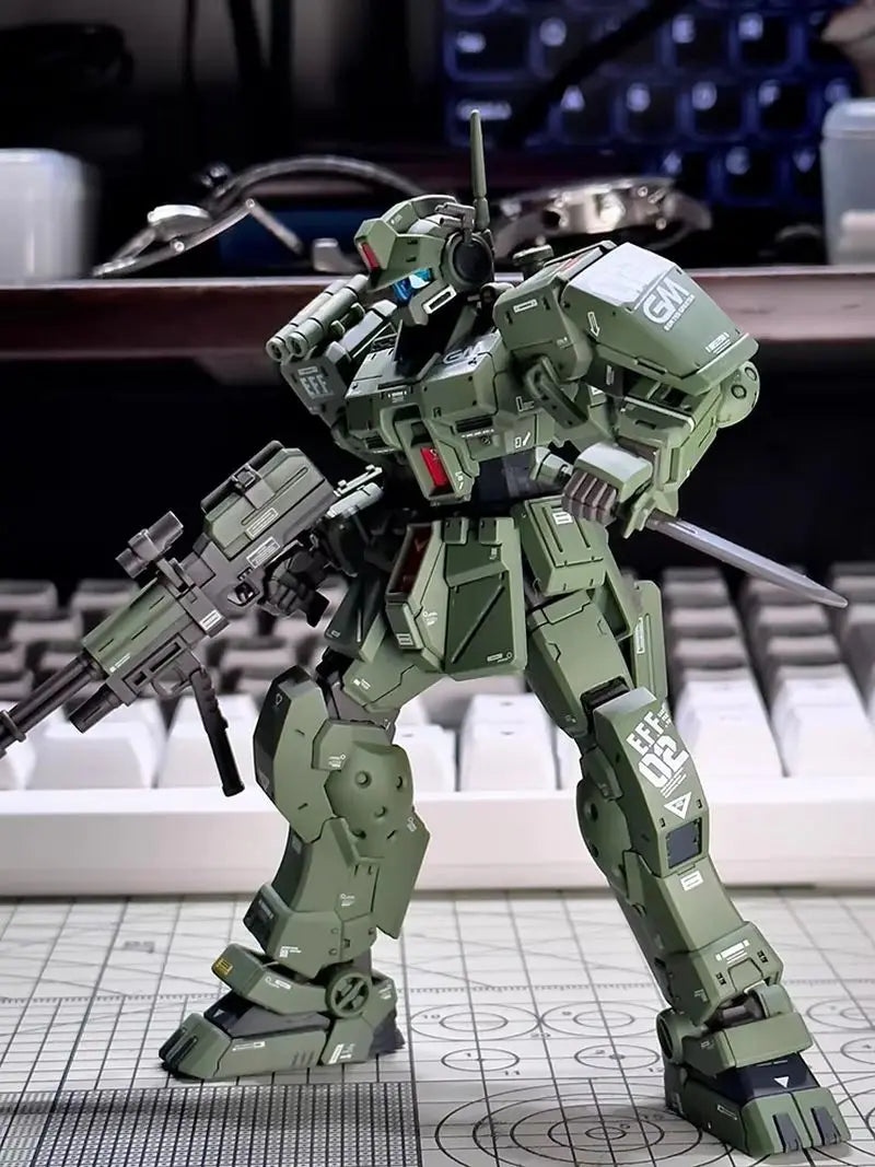 New XFS HG Rgm-79s Gm Spartan 1/144 Scale Assembly Model Kit Action