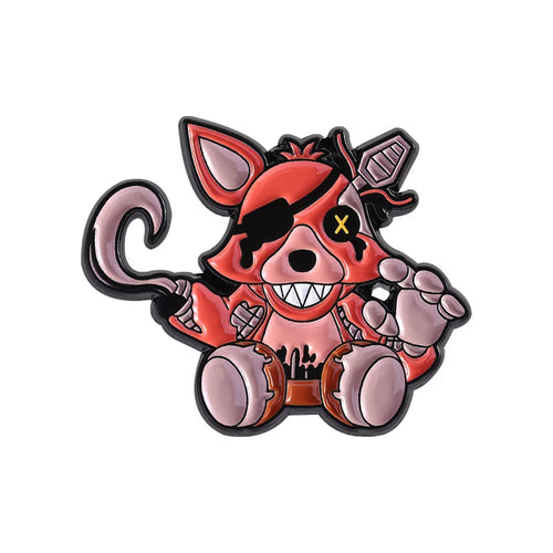 Cartoon Teddy Bear Enamel Brooch Creative Toy Lapel Pins Clothes Lapel