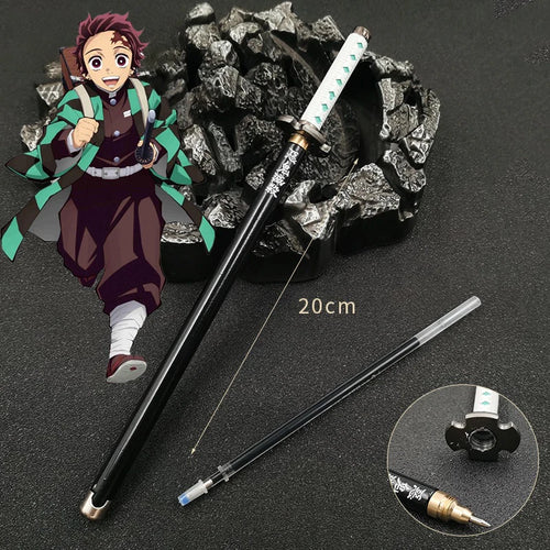 20cm Demon Slayer Signature Pen Mitsuri Shinobu Alloy Real Size