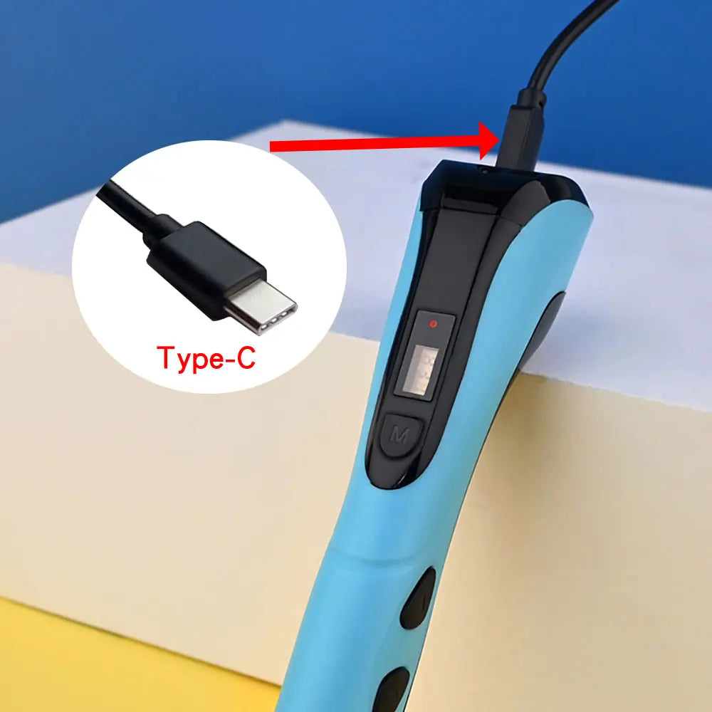 New Children's 3D Pen 3D Printing Pen with LCD Screen 200M PLA and
