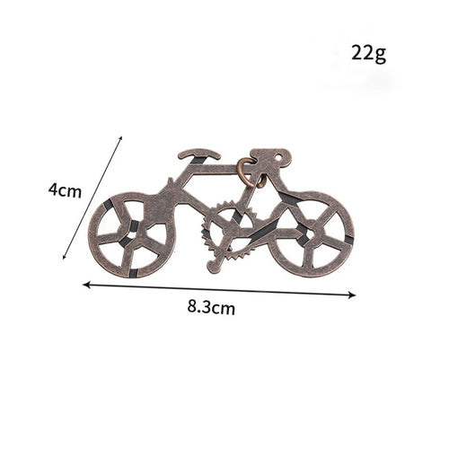 Lock Puzzles Classic IQ Metal Brain teaser Magic Baffling Puzzles Game