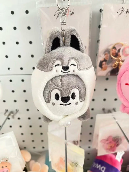 New SKZOO Plush Keychain Doll Pendant, Backpack Accessories, Magic