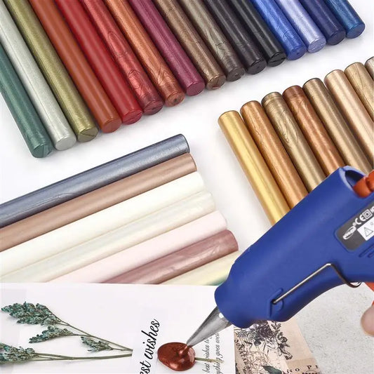 10 Pcs Seal Wax Sticks For Melting Glue Gun Sealing Wax Sticks Wedding