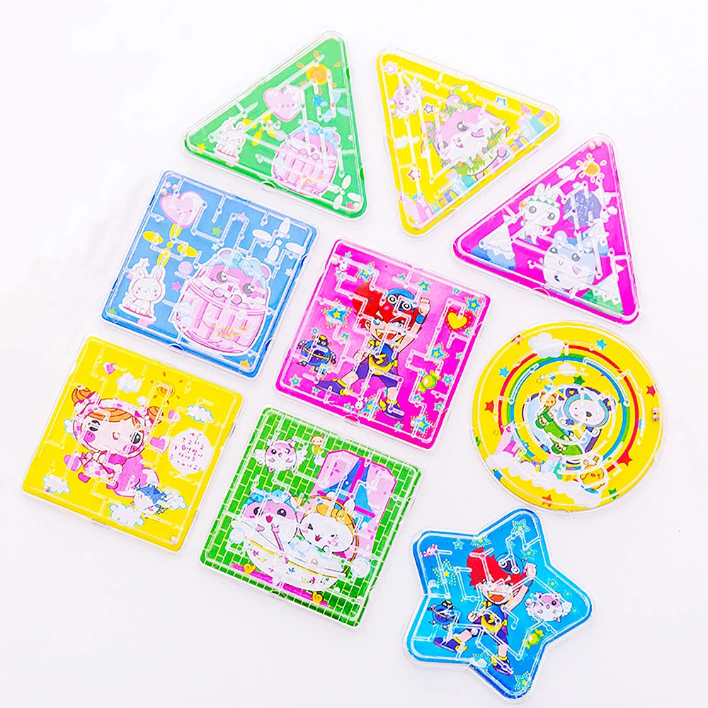 15Pcs Kids Party Small Gift Track Maze Toys Birthday Souvenirs,
