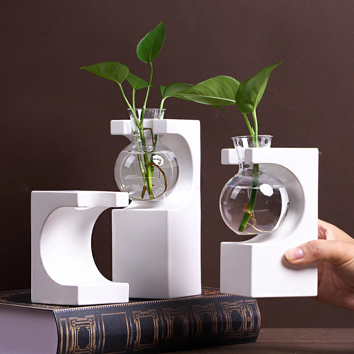 Cube Rectangular Hydroponic Vase Silicone Mold DIY Test Tube Water
