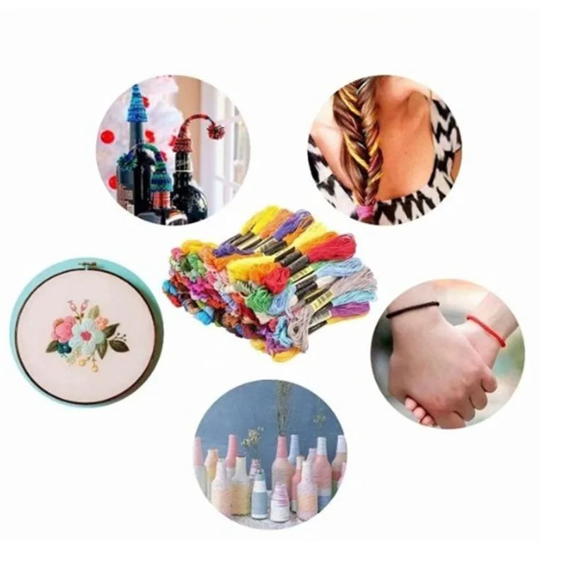 200/100/50 Anchor Similar DMC Cross Stitch Cotton Embroidery Thread