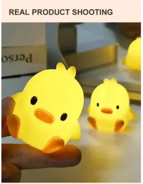 Duck Night Light Bedroom Decoration Cute Cartoon Animal Night Light