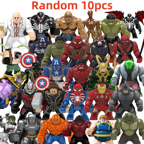 Blind Box Mini Building Blocks PG1806 Figures Big Goblin Spiderman